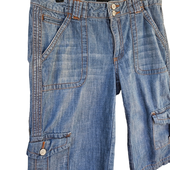 ANA Women's Petite Denim Capris Pants Size 10P - Picture 3 of 6